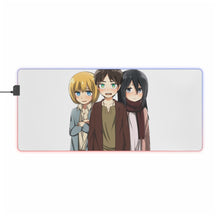 Load image into Gallery viewer, Anime Attack On Titan RGB LED Mouse Pad (Desk Mat)