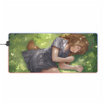 Load image into Gallery viewer, Raphtalia RGB LED Mouse Pad (Desk Mat)
