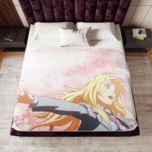 Load image into Gallery viewer, Kaori Miyazono Sherpa Blanket