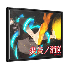 Load image into Gallery viewer, Anime Fire Force Canvas Framed Art Print