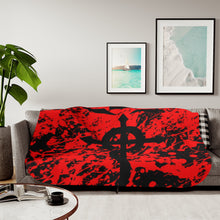 Load image into Gallery viewer, Full Metal Bleed Sherpa Blanket