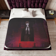 Load image into Gallery viewer, Anime Chainsaw Man Sherpa Blanket