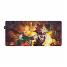 Load image into Gallery viewer, My Hero Academia Katsuki Bakugou RGB LED Mouse Pad (Desk Mat)