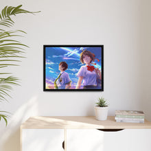 Load image into Gallery viewer, Your Name. Canvas Framed Art Print