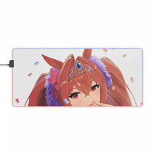 Load image into Gallery viewer, Uma Musume: Pretty Derby RGB LED Mouse Pad (Desk Mat)