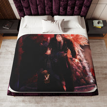 Load image into Gallery viewer, Black Butler Sherpa Blanket