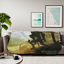 Load image into Gallery viewer, Anime Neon Genesis Evangelionr Sherpa Blanket