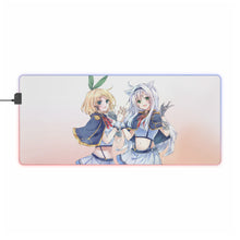 Load image into Gallery viewer, Rokudenashi Majutsu Koushi to Akashic Records RGB LED Mouse Pad (Desk Mat)