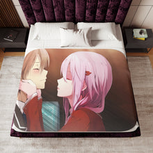 Load image into Gallery viewer, Guilty Crown Inori Yuzuriha Sherpa Blanket