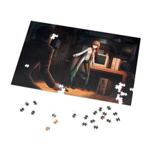 Load image into Gallery viewer, Okabe and Kurisu Time Jump Jigsaw Puzzle