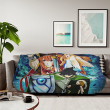 Load image into Gallery viewer, The Rising of the Shield Hero Raphtalia, Naofumi Iwatani, Filo Sherpa Blanket