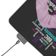 Load image into Gallery viewer, Super Sonico RGB LED Mouse Pad (Desk Mat)