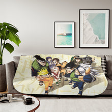 Load image into Gallery viewer, Anime Naruto Sherpa Blanket