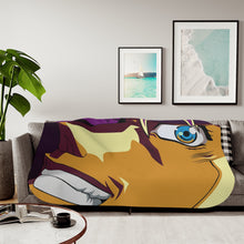 Load image into Gallery viewer, Anime Jojo's Bizarre Adventure Sherpa Blanket