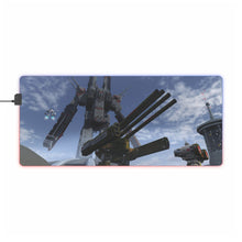 Load image into Gallery viewer, SDF-1 Superdimnsional Fortress Macross RGB LED Mouse Pad (Desk Mat)