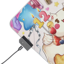 Load image into Gallery viewer, Nakiri Ayame RGB LED Mouse Pad (Desk Mat)