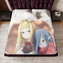 Load image into Gallery viewer, Is It Wrong To Try To Pick Up Girls In A Dungeon? Sherpa Blanket