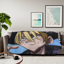 Load image into Gallery viewer, Anime Dr. Stone Sherpa Blanket