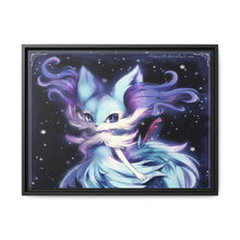 Load image into Gallery viewer, Ice Braixen Canvas Framed Art Print