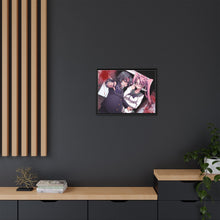 Load image into Gallery viewer, Saya and Kota Canvas Framed Art Print