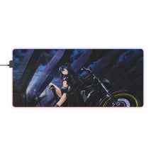 Load image into Gallery viewer, Black Rock Shooter RGB LED Mouse Pad (Desk Mat)