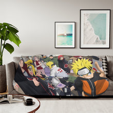 Load image into Gallery viewer, Naruto Shippuden Sherpa Blanket