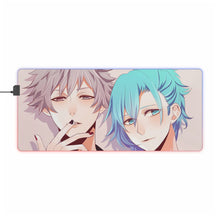Load image into Gallery viewer, Kurosaki Ranmaru & Mikaze Ai RGB LED Mouse Pad (Desk Mat)