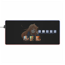 Load image into Gallery viewer, Spice And Wolf RGB LED Mouse Pad (Desk Mat)