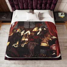 Load image into Gallery viewer, Black Butler Sherpa Blanket