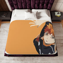 Load image into Gallery viewer, Shōyō Hinata Sherpa Blanket