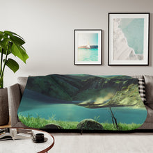 Load image into Gallery viewer, Anime Princess Mononoker Sherpa Blanket