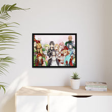Load image into Gallery viewer, All Characters Canvas Framed Art Print