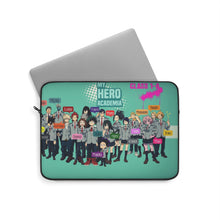Load image into Gallery viewer, My Hero Academia Izuku Midoriya, Katsuki Bakugou, Shouta Aizawa, Tsuyu Asui Laptop Sleeve