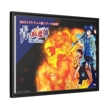 Load image into Gallery viewer, Blue Exorcist Rin Okumura, Yukio Okumura Canvas Framed Art Print