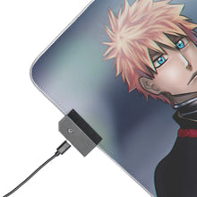 Load image into Gallery viewer, Bleach Ichigo Kurosaki, Rukia Kuchiki RGB LED Mouse Pad (Desk Mat)