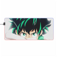 Load image into Gallery viewer, My Hero Academia Izuku Midoriya RGB LED Mouse Pad (Desk Mat)