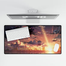 Load image into Gallery viewer, Kirito and Asuna Mouse Pad (Desk Mat)