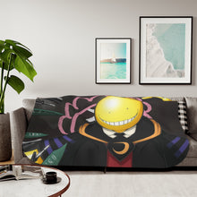 Load image into Gallery viewer, Assassination Classroom Sherpa Blanket