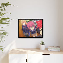Load image into Gallery viewer, Shokugeki no Soma Erina Nakiri, Soma Yukihira and Hisako Arato Canvas Framed Art Print