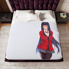 Load image into Gallery viewer, Anime Kakegurui Sherpa Blanket