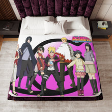 Load image into Gallery viewer, Boruto Sherpa Blanket