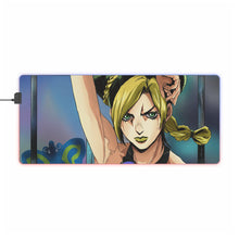 Load image into Gallery viewer, Jolyne Cujoh, Stone Ocean (Jojo's Bizarre Adventure) RGB LED Mouse Pad (Desk Mat)