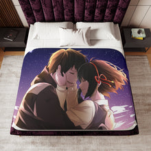 Load image into Gallery viewer, Your Name. Sherpa Blanket