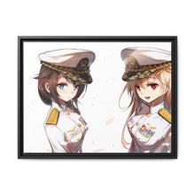 Load image into Gallery viewer, Anime Kantai Collection Canvas Framed Art Print
