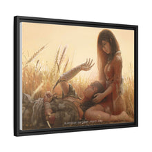 Load image into Gallery viewer, Hyakkimaru and Mio Canvas Framed Art Print