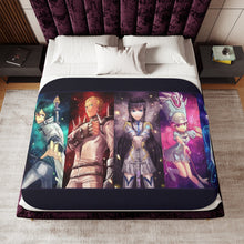 Load image into Gallery viewer, Anime Kill La Kill Sherpa Blanket
