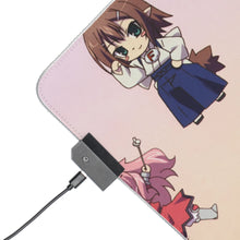 Load image into Gallery viewer, Baka And Test RGB LED Mouse Pad (Desk Mat)