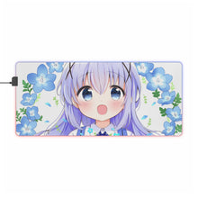 Load image into Gallery viewer, Is The Order A Rabbit? RGB LED Mouse Pad (Desk Mat)