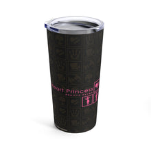 Load image into Gallery viewer, Glass Heart Princess Tumbler 20oz