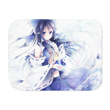 Load image into Gallery viewer, Yin and Yang Sherpa Blanket